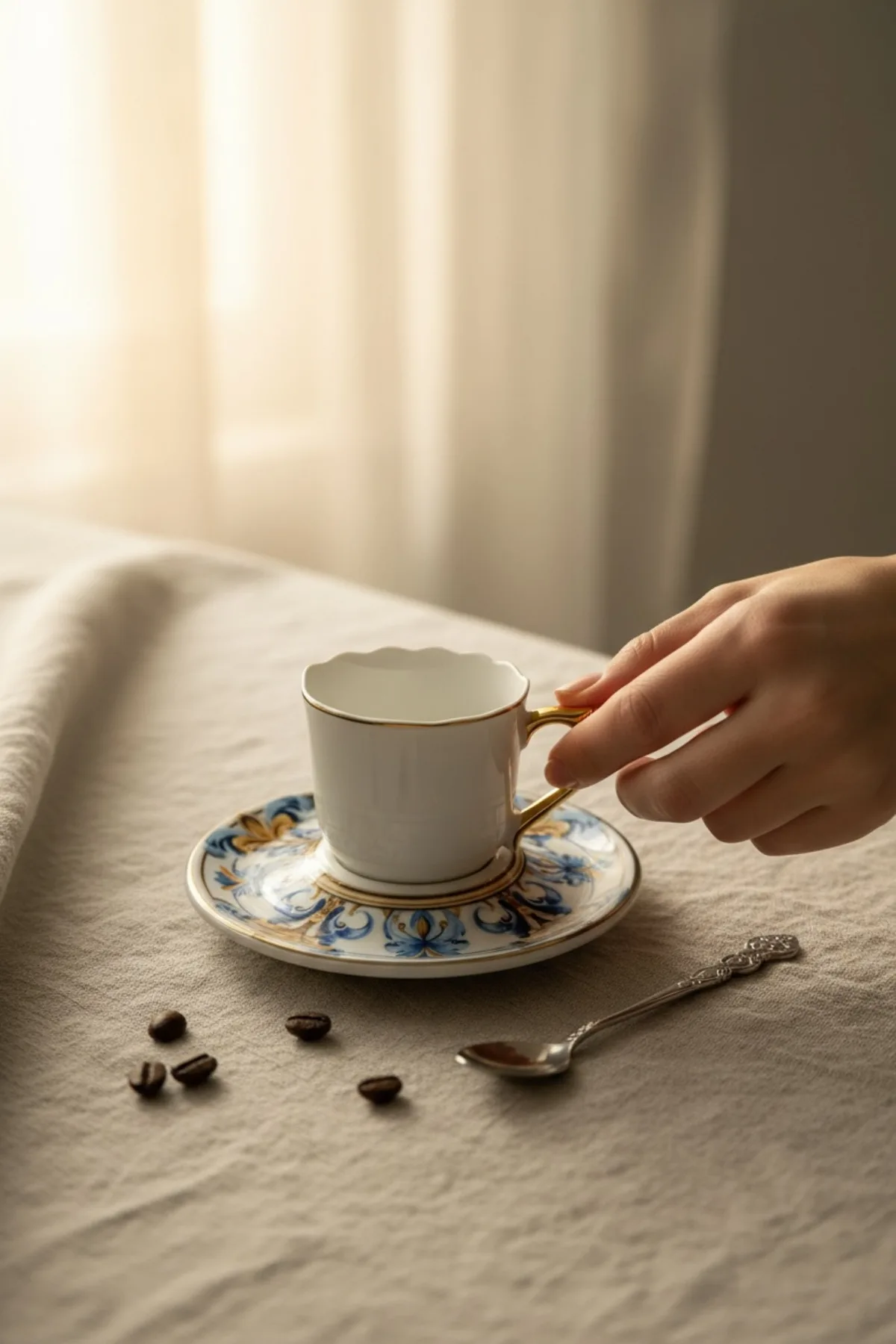 Florrie Kahve Fincanı 6’lı – Modern ve Estetik Kahve Sunum Seti