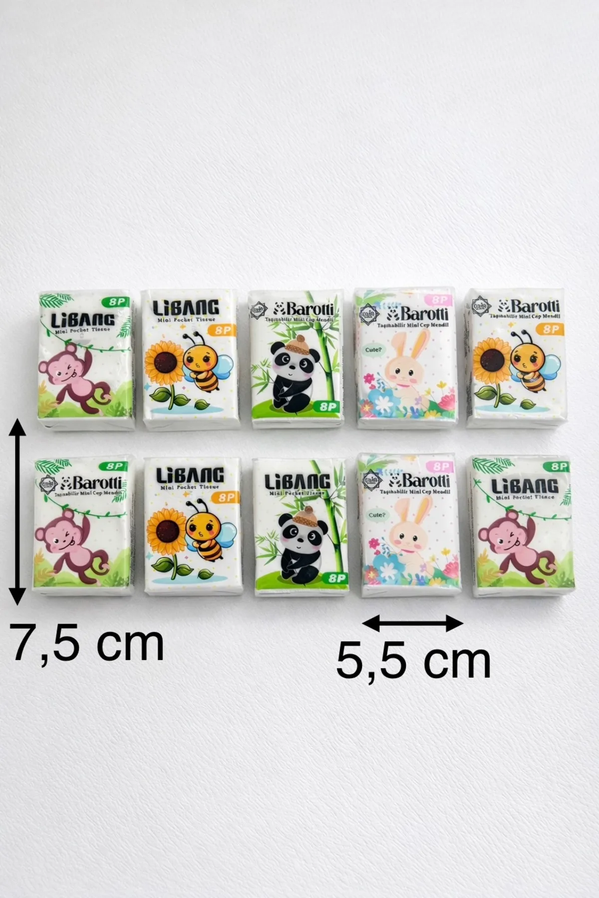 Mini Cep Mendil 10’lu – Pratik ve Hijyenik Kağıt Mendil ama