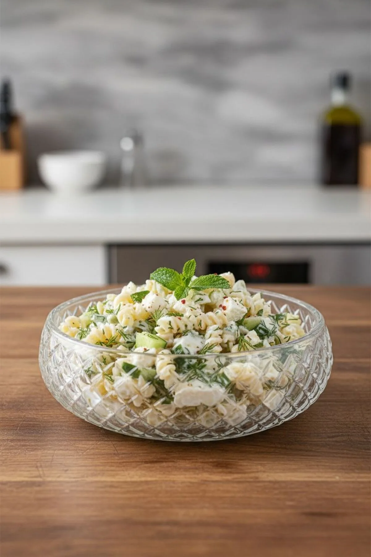 Alegre Kristal Salata Kasesi Büyük Boy | Şık Cam Sunum Kasesi