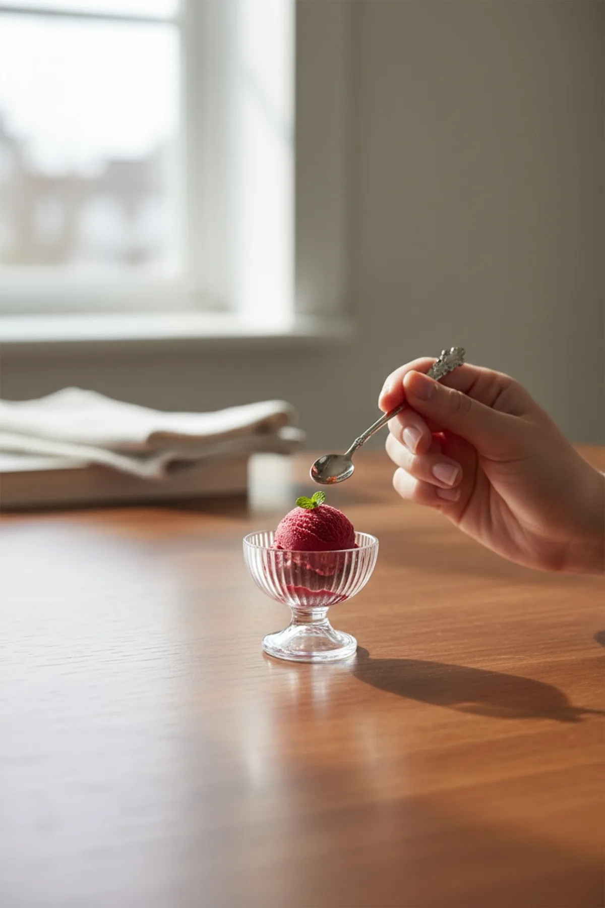 Line Çizgili Ayaklı Çerezlik Cam Ayaklı Şık Sunum Kasesi