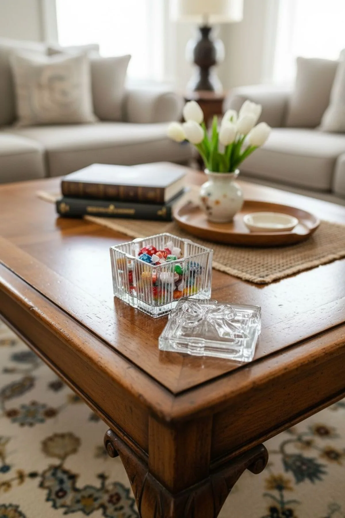 Kalpli Cam Şekerlik | Kapaklı Dekoratif Şekerlik, Lokumluk ve Çikolatalık