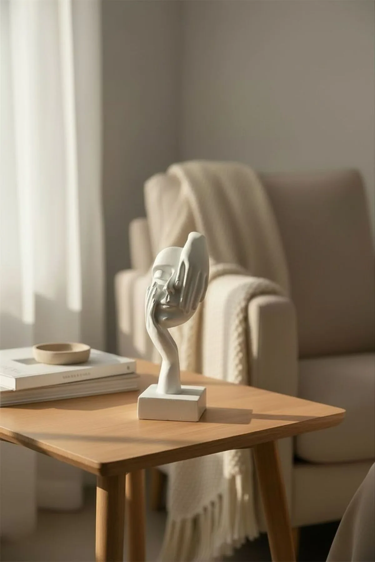 Hedies Yüz ve El Tasarımlı Biblo | Dekoratif Masa ve Raf Aksesuarı