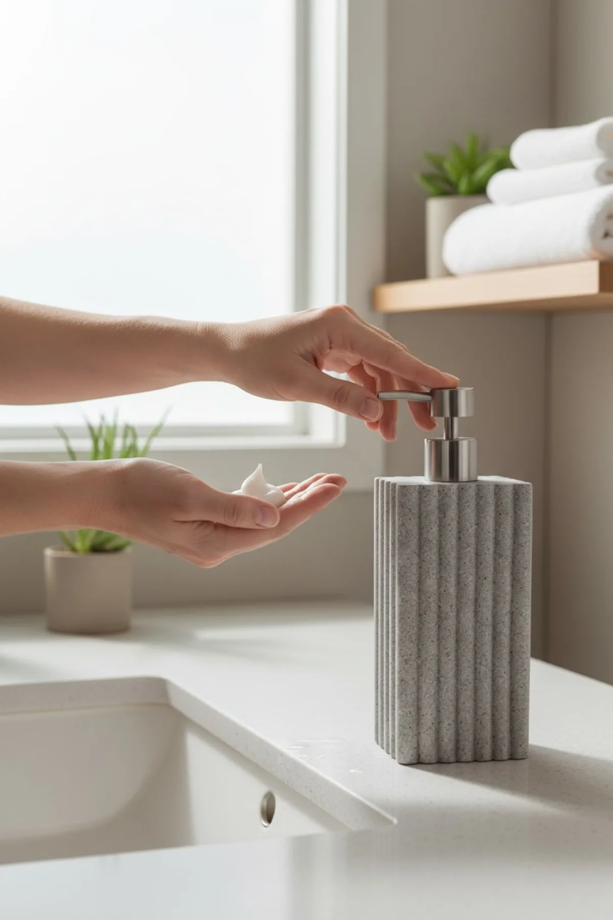 Ladurée 790 ml Mermer Line Sıvı Sabunluk – Şık ve Modern Banyo & Mutfak Dispenseri