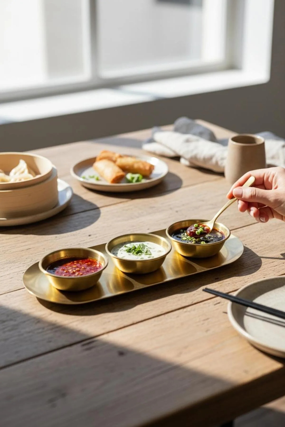 1 Tepsi 3’lü Mini Lokumluk Seti – Gold / Şık Dekoratif Sunumluk