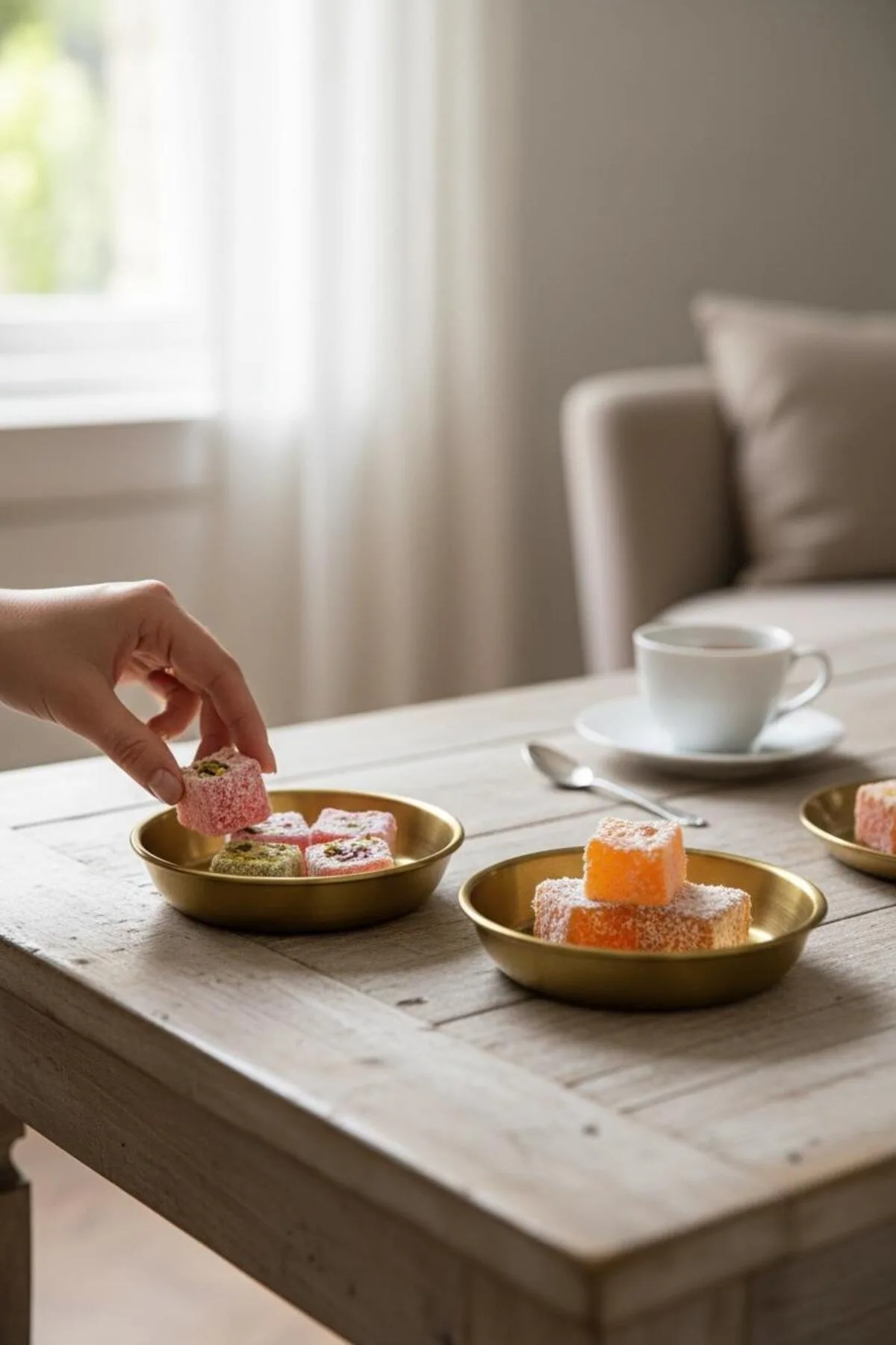 2’li Gold Minik Kase Seti – 10 cm Dekoratif Sunum Kaseleri, Kahvaltı ve Meze Kaseleri