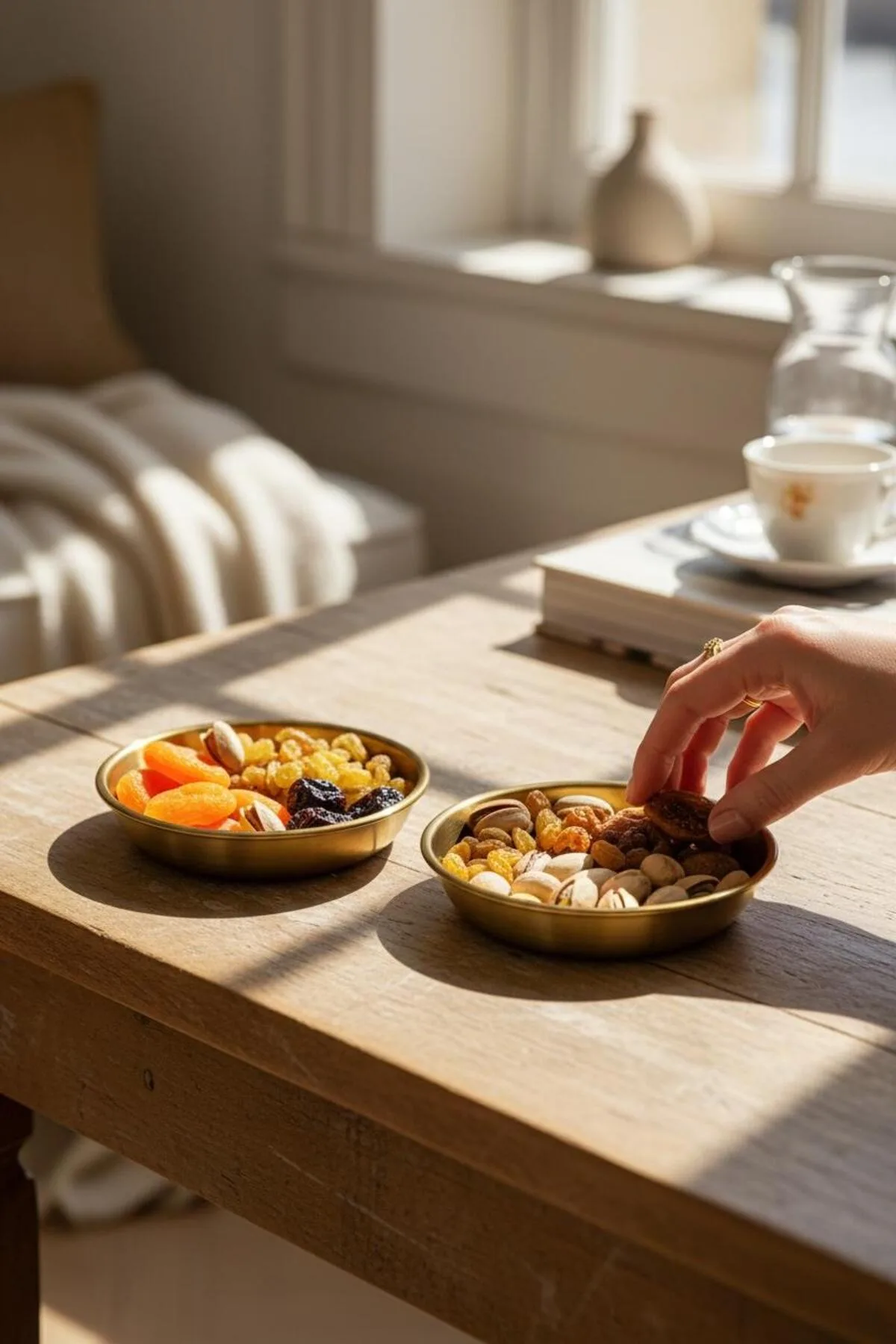 2’li Gold Minik Kase Seti – 10 cm Dekoratif Sunum Kaseleri, Kahvaltı ve Meze Kaseleri