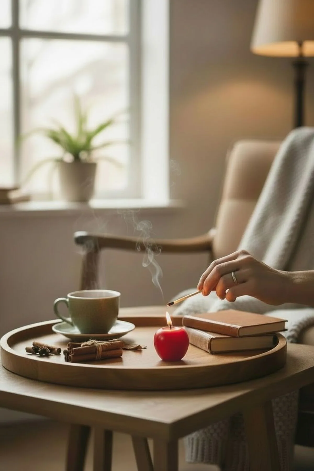 4’lü Meyve Şeklinde Dekoratif Mum Seti – Renkli Meyve Tasarımlı Ortam ve Masa Dekor Mumları