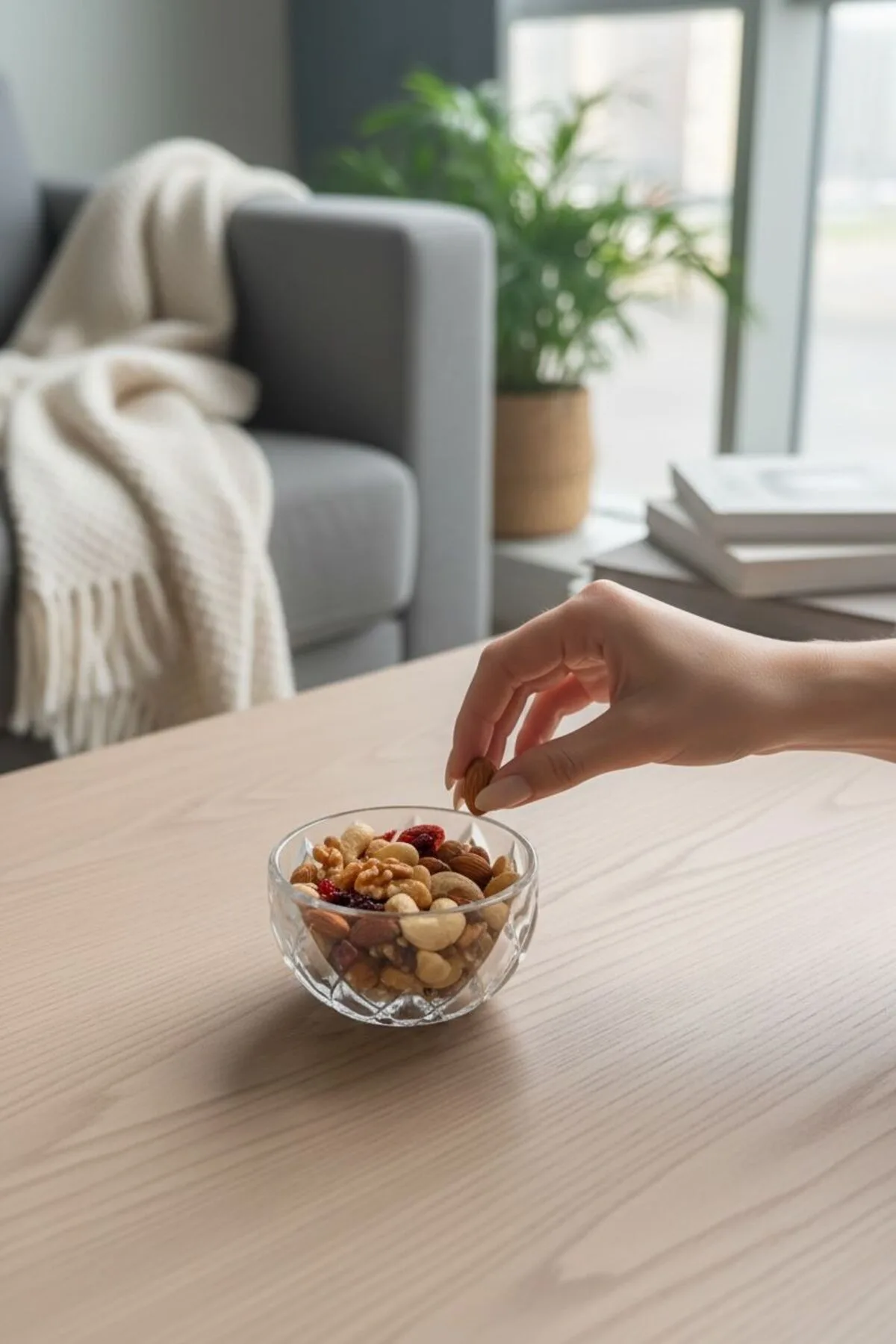 6’lı Mini Cam Kase – Çerez, Kuruyemiş, Sos ve Meze Sunumluk