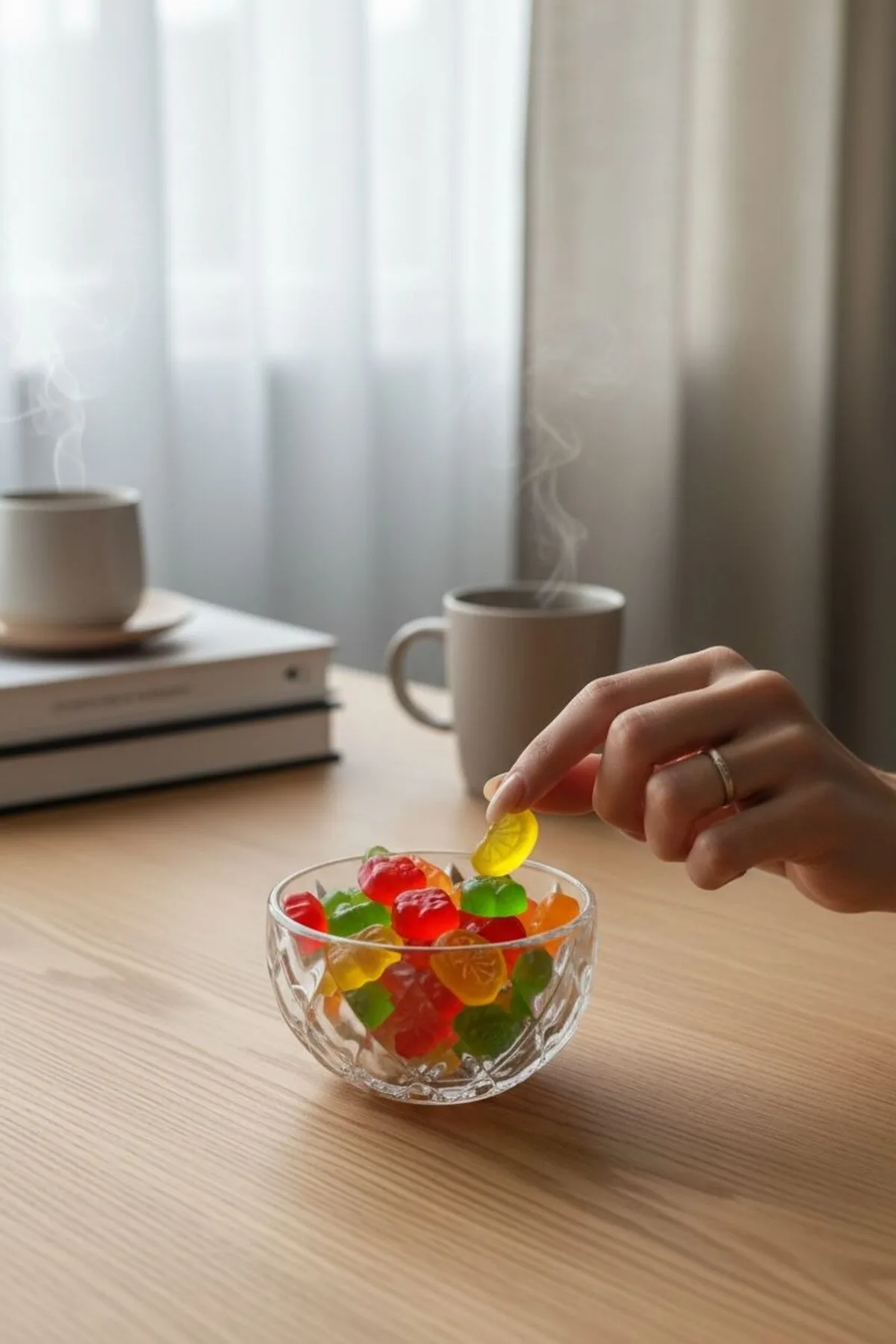 6’lı Mini Cam Kase – Çerez, Kuruyemiş, Sos ve Meze Sunumluk