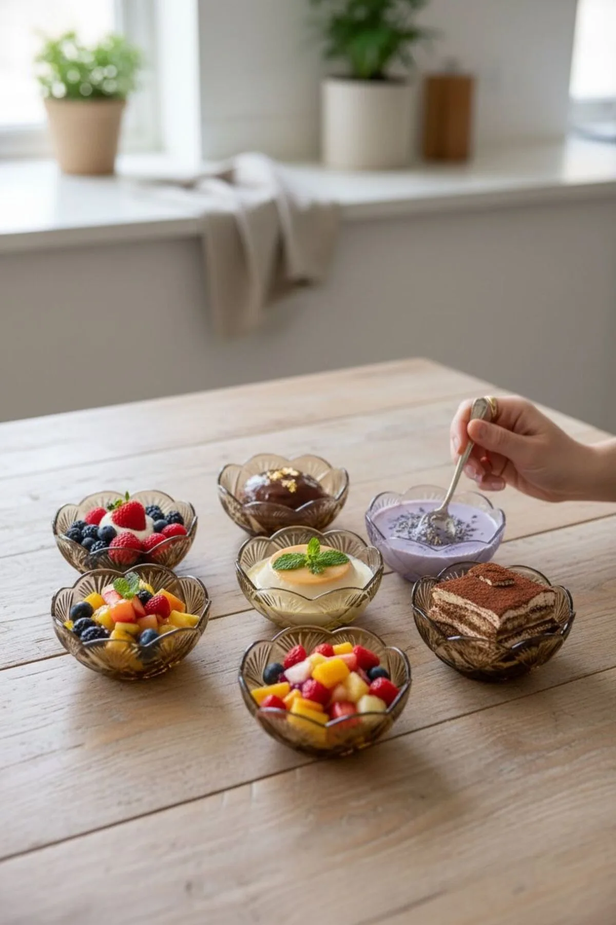 6’lı Büyük Çerezlik ve Sunumluk Kase Seti – Çerez, İkramlık