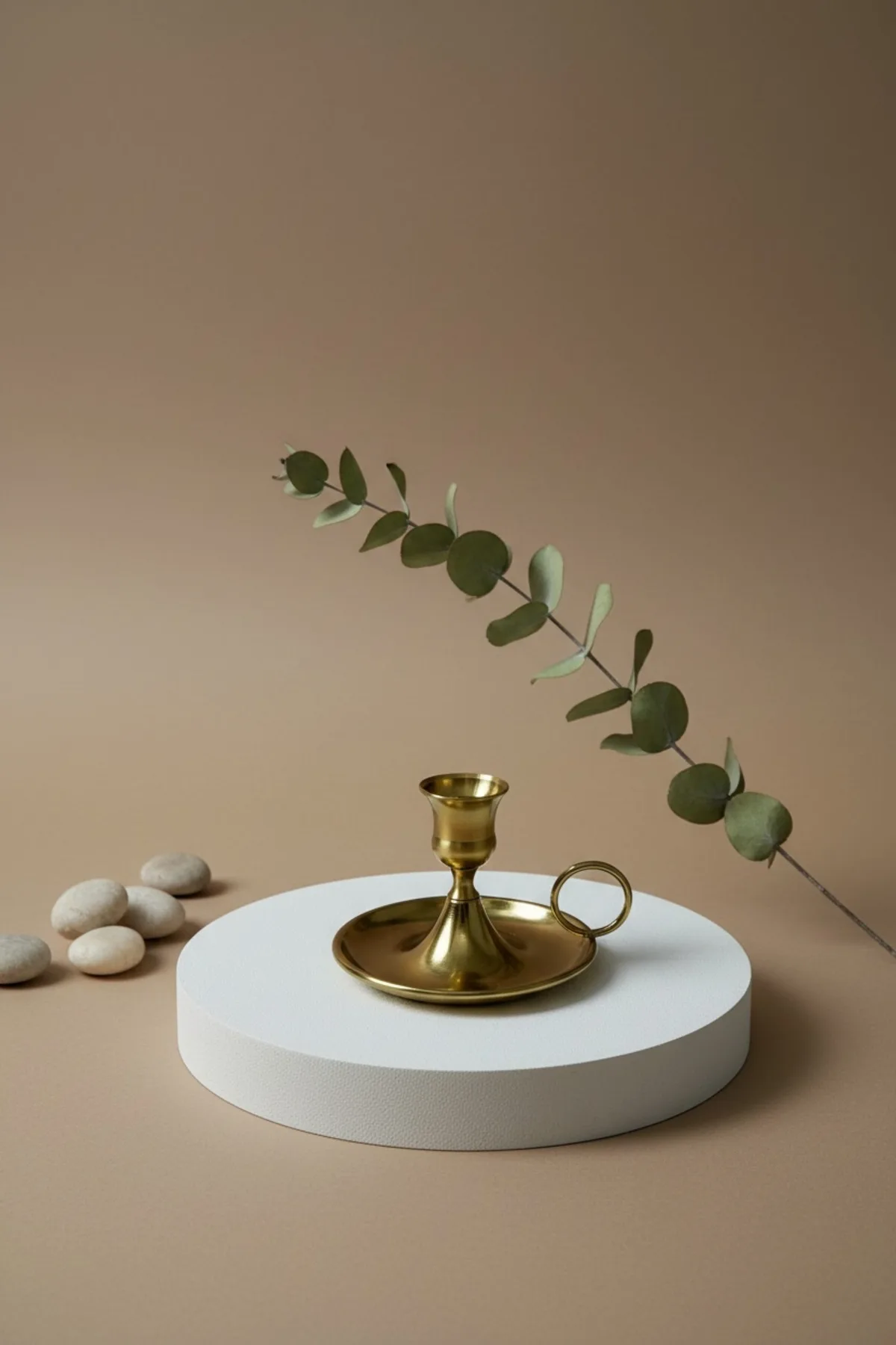 Dekoratif Gold Mumluk | Modern Tasarım Şık Salon & Masa Üstü Şinanay Mumluk