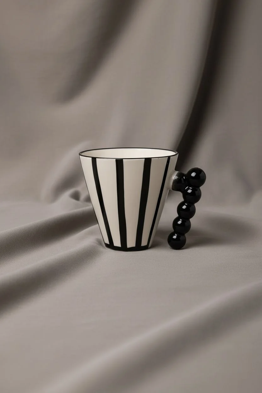 Acar Mug 295 ml Porselen Kupa Bardak | Çay ve Kahve Kupası