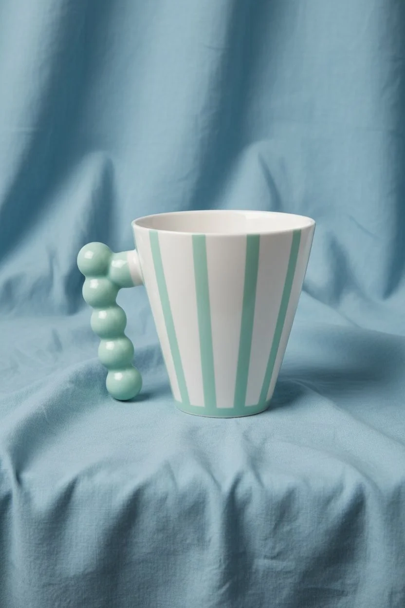 Acar Mug 295 ml Porselen Kupa Bardak | Çay ve Kahve Kupası