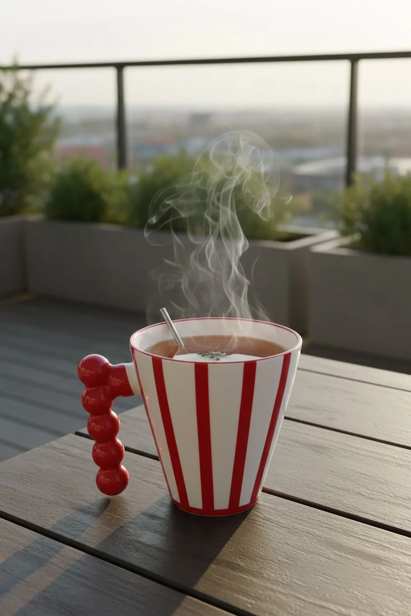 Acar Mug 295 ml Porselen Kupa Bardak | Çay ve Kahve Kupası