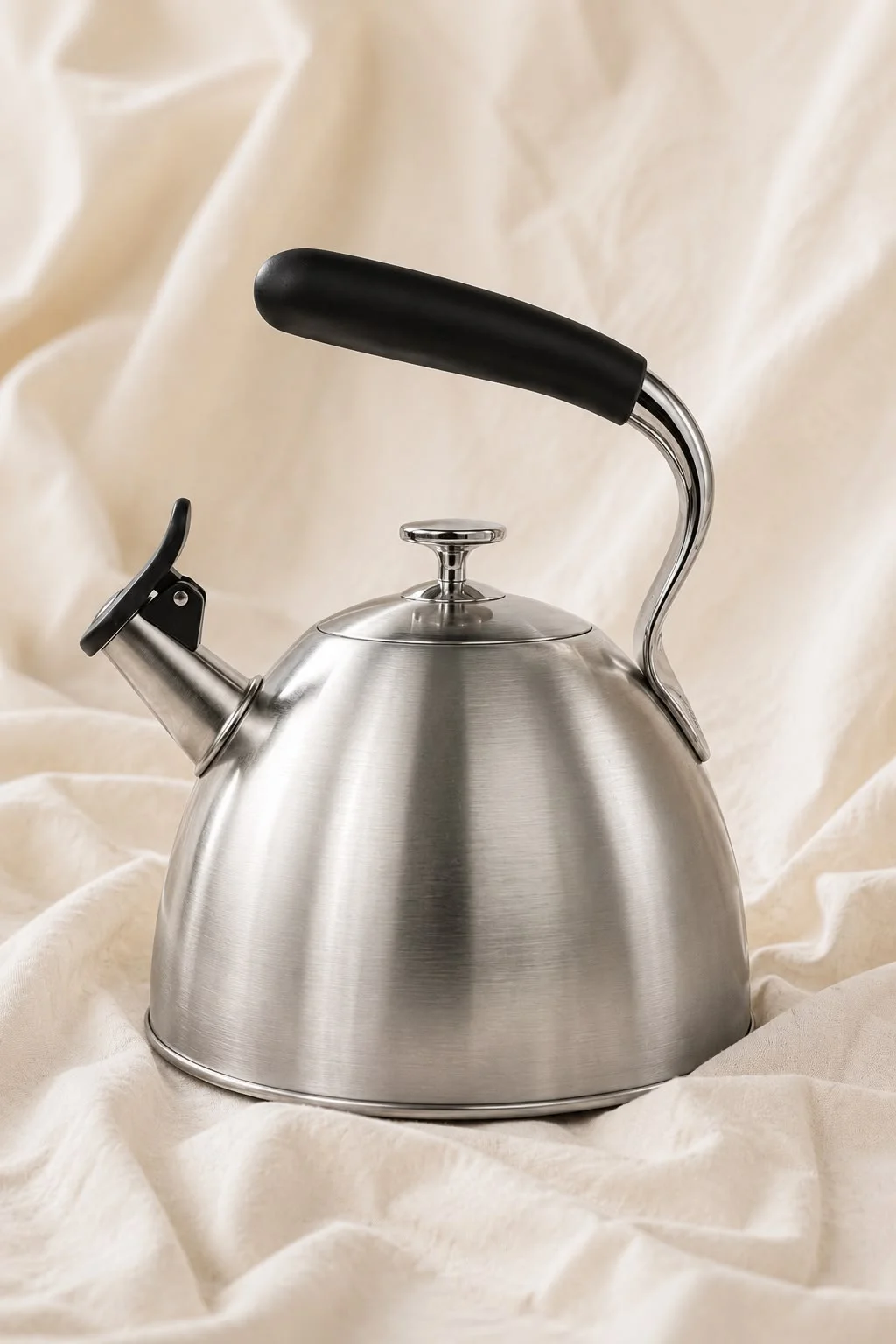 Acar Whisper İnox 3L Düdüklü Su Isıtıcı – Paslanmaz Çelik Çaydanlık Kettle