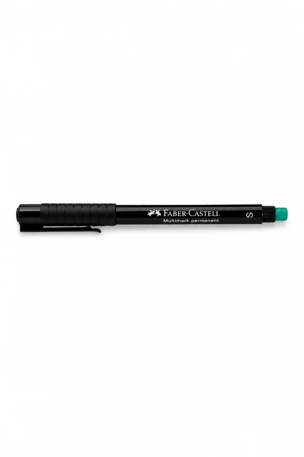 Faber-Castell Asetatlı Siyah Kalem S 152399 | Permanent İnce Uç Asetat Kalemi