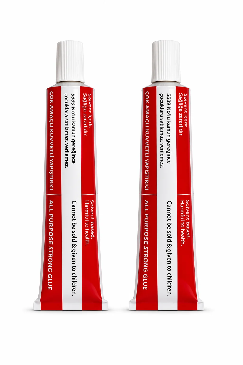 Fatih 2'li 40 gr Tüp Yapıştırıcı | Çok Amaçlı Kuvvetli Yapıştırıcı Seti