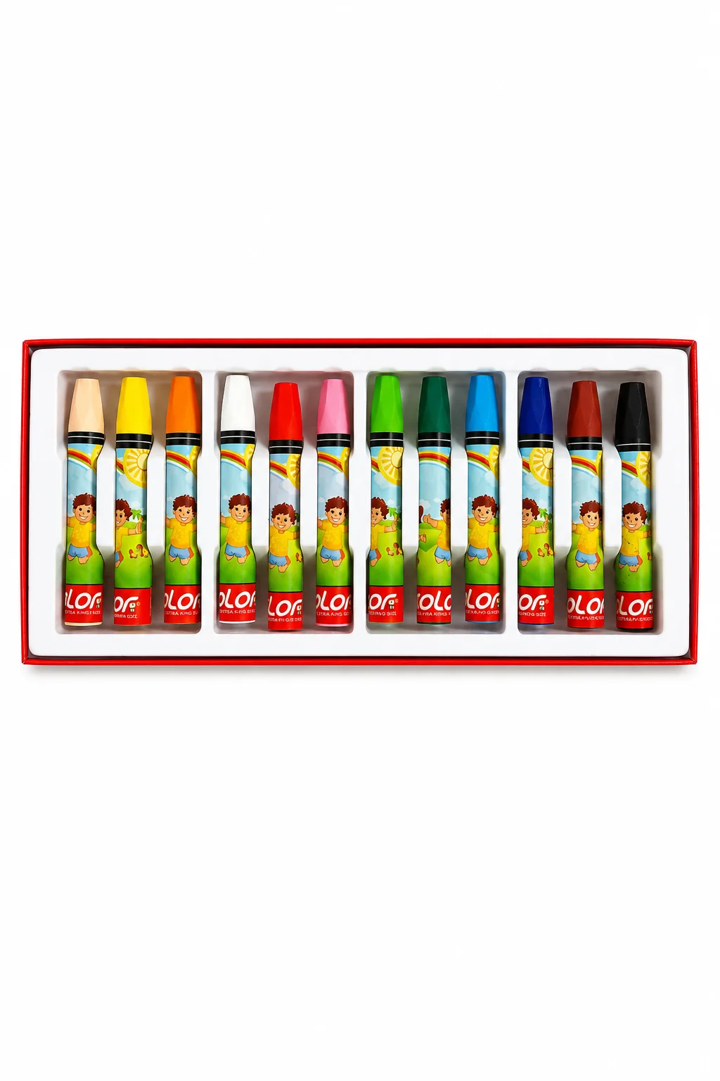 Colorbank 12'li Pastel Boya | Canlı Renkler Pastel Boya Seti