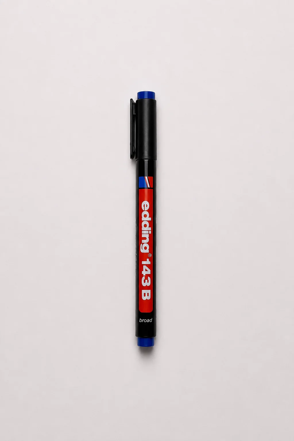 Edding 143 B Kalın Uçlu Asetat Kalemi | Permanent Marker Kalem