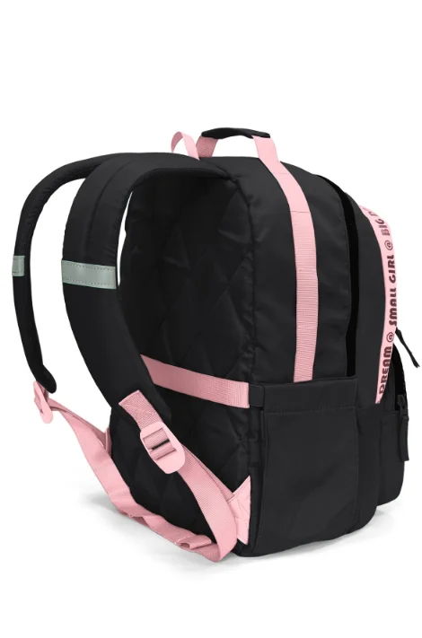 Coral High 24410 Okul Sırt Çantası | Siyah Pembe