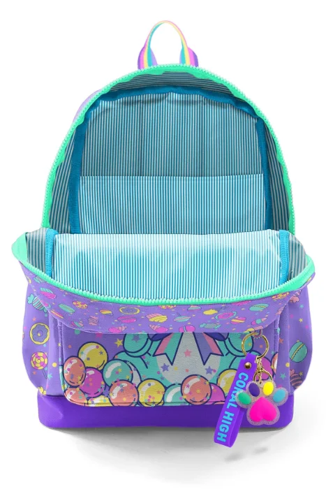 Coral High Kids 33205 Okul Sırt Çantası | Şeker Ayıcık Desenli