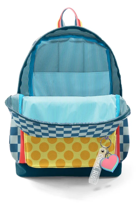 Coral High Kids 33204 Okul Sırt Çantası | Çok Renkli Desenli