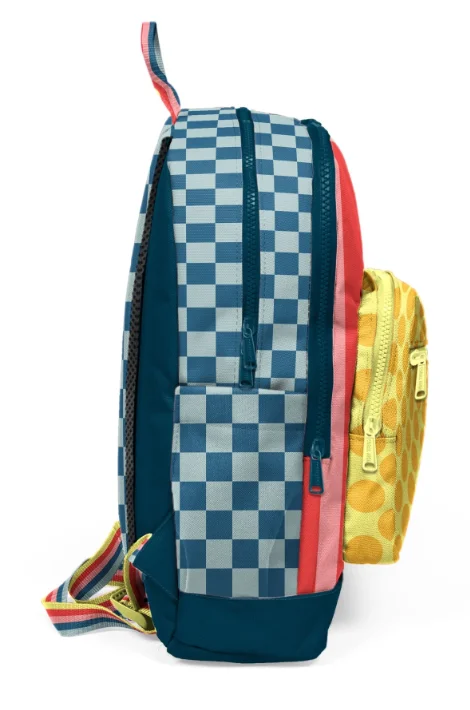 Coral High Kids 33204 Okul Sırt Çantası | Çok Renkli Desenli