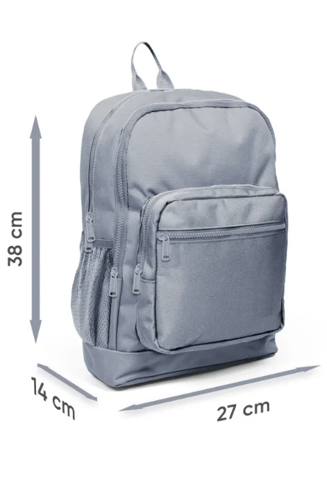 Coral High Kids 33211 Okul Sırt Çantası | Mavi Yeşil Çizgi Desenli