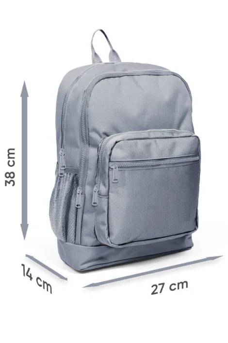 Coral High Kids 23776 Okul Sırt Çantası | Yeşil Kahverengi High Craft Desenli 4 Bölmeli