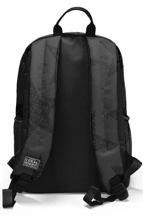 Coral High 33237 Okul Sırt Çantası | Siyah Gri Yıldız Desenli