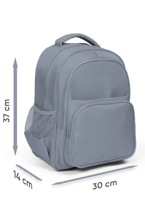 Coral High Kids 23660 Okul Sırt Çantası | Lacivert Mavi Astronot Desenli 3 Bölmeli