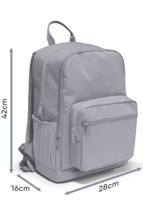 Coral High 23682 Okul Sırt Çantası | Siyah Beyaz Geometrik Desenli