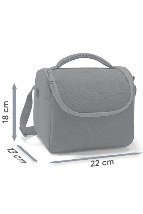 Coral High Kids 37110 Thermo Beslenme Çantası | Siyah Petek Desenli