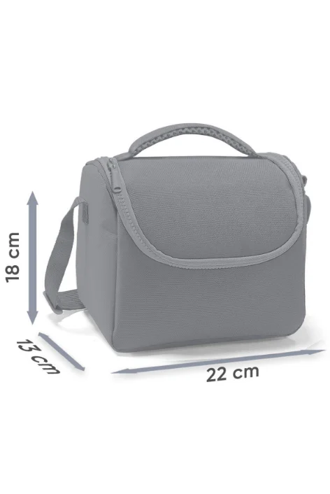 Coral High Kids 22777 Thermo Beslenme Çantası | Siyah Beyaz Dama Desenli