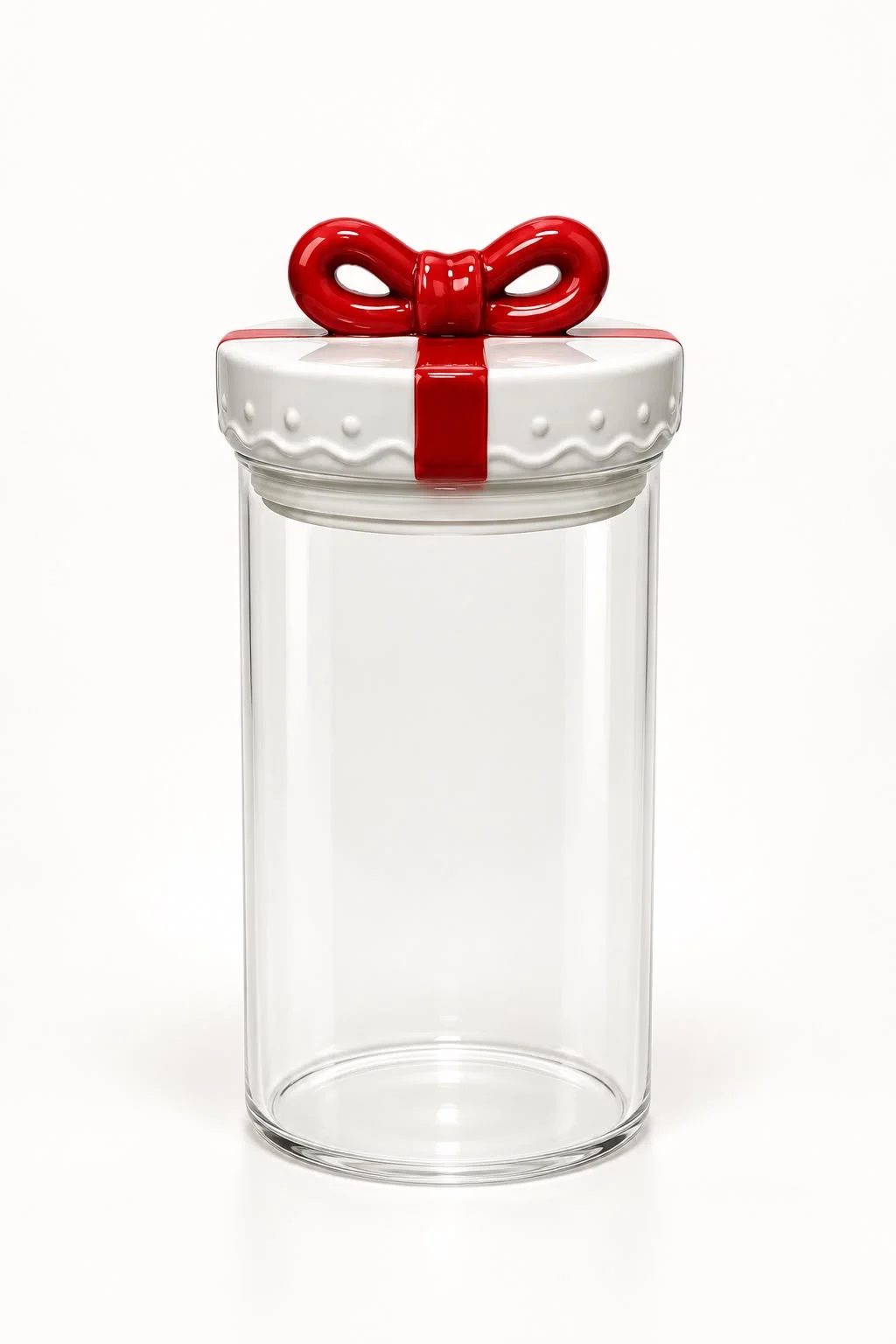 Arow Sweet Jar Fiyonklu Cam Kavanoz 929 ml | Kapaklı Saklama Kavanozu