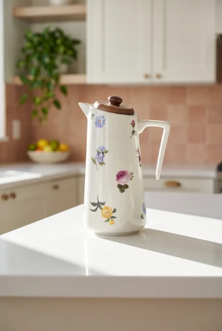 ACAR Petit Fleur Koleksiyonu Çiçek Desenli Yağdanlık